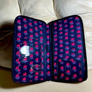Vera Bradley Deluxe Travel Wallet